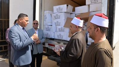 محافظ الدقهلية يشهد توزيع الدفعة 23 من حملة إطعام الطعام 