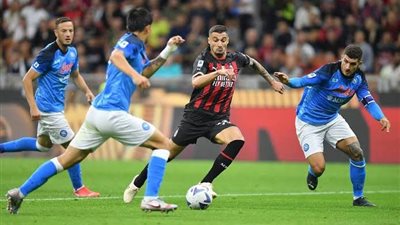 أوسيمين يقود التشكيل الرسمي لفريق نابولي أمام ميلان في دوري الأبطال 