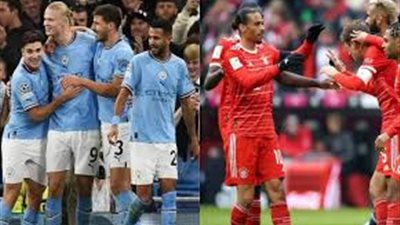 تعرف على موعد مباراة بايرن ميونخ ومانشستر سيتي في دوري الأبطال والقنوات الناقلة