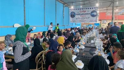 مستقبل وطن أسيوط ينظم أكبر مائدة إفطار للفئات الأكثر احتياجا بمركز ديروط