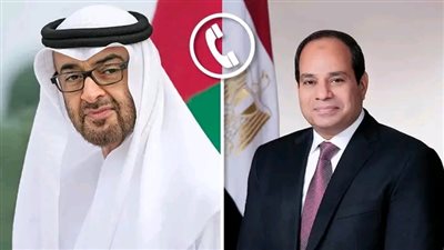 الرئيس السيسي ونظيره الإماراتي يتبادلان التهنئة بعيد الفطر المبارك