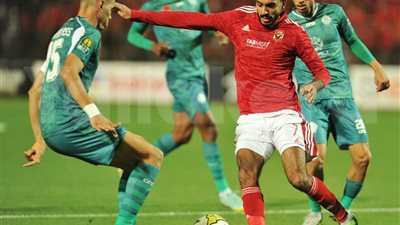 بهدف عبد المنعم.. الأهلي يتقدم على الرجاء في الشوط الأول