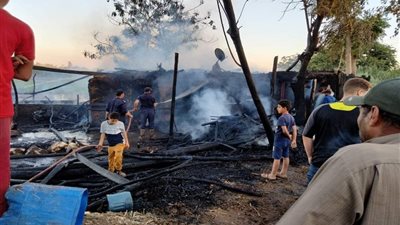 بدون خسائر بشرية.. الحماية المدنية تخمد النيران في منزلين بقنا