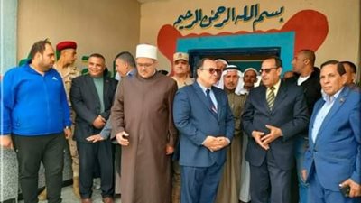 محافظ شمال سيناء يفتتح الإدارة التعليمية الأزهرية والمجمع الأزهري ببئر العبد