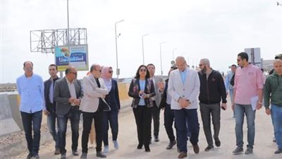 محافظ دمياط تتابع الأعمال الجارية بمشروع تطوير منطقة اللسان برأس البر