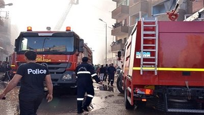 السيطرةعلى حريق بمحل ملابس في محافظة قنا