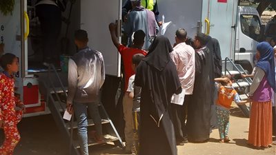 حزب مستقبل وطن ينظم قافلة طبية لجميع التخصصات بقنا