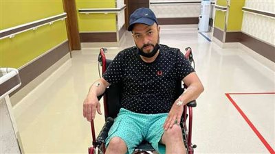 إصابة الفنان أحمد إبراهيم بجلطة في المخ
