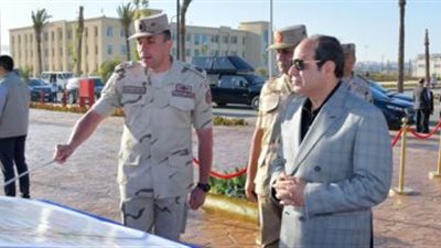 الرئيس السيسي يتفقد الأكاديمية العسكرية والقيادة الاستراتيجية بالعاصمة الإدارية