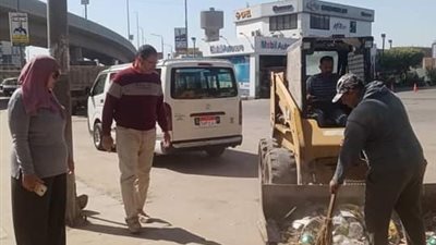 الأجهزة التنفيذية بالدقهلية تواصل حملات النظافة بالمنصورة