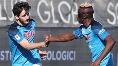 أوسيمين يقود التشكيل الرسمي لفريق نابولي أمام فيورنتينا بالدوري الإيطالى 
