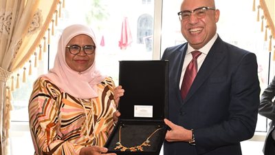 الجزار يلتقي مساعد الأمين العام للأمم المتحدة لاستضافة المنتدى الحضري العالمي