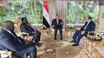 السيسي يستقبل 