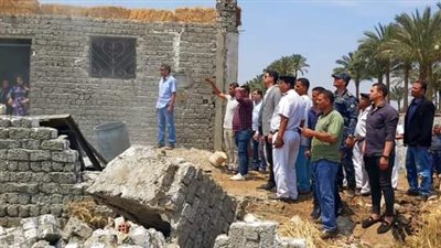 حملة مكبرة لإزالة التعديات في شبين القناطر بقيادة نائب المحافظ