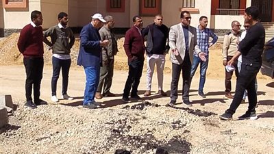 رئيس جهاز مدينة حدائق العاصمة يتفقد أعمال الطرق والإسكان
