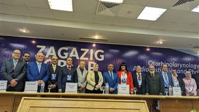 نائب رئيس جامعة الزقازيق لشئون التعليم والطلاب يفتتح فعاليات المؤتمر السنوى