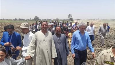 رئيس مركز الطود بالأقصر يشهد إحتفالية حصاد القمح