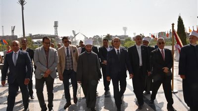 المنشاوى يستقبل الدكتور أسامة الأزهري مستشار رئيس الجمهورية للشئون الدينية