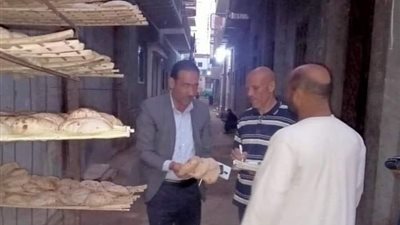 تحرير 16 محضر تمويني للمخابز البلدية بأبو قرقاص بالمنيا