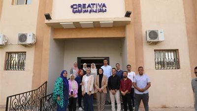 نائب محافظ الوادي الجديد تتابع البرامج التدريبية المُنفذة بمركز إبداع مصر الرقمية 