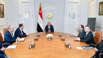 السيسي يبحث مع رئيس أباتشي زيادة الاستثمارات في قطاع البترول والغاز