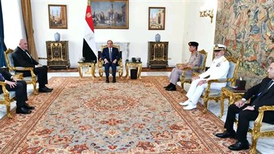 السيسي يستقبل وزير الدفاع الإيطالي ويبحث معه التعاون العسكري والأمني