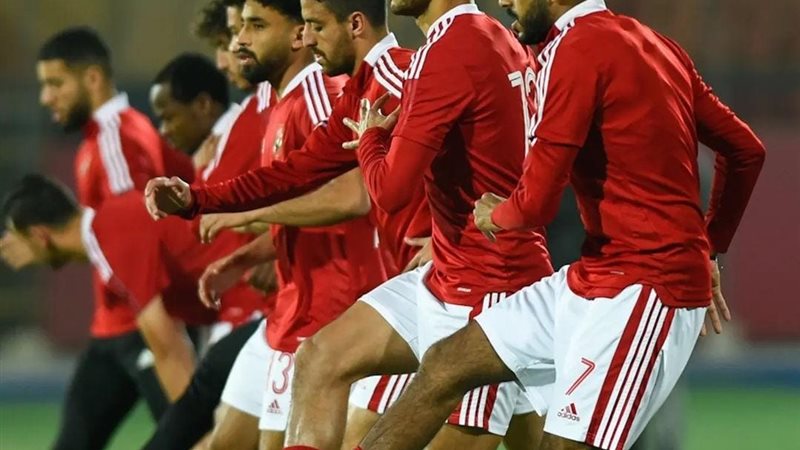 لاعبي فريق الأهلي