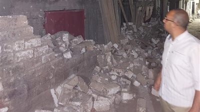 وقف حالتين بناء مخالف في حي جنوب بسمالوط 