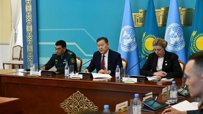 الأمم المتحدة: مساهمة كازاخستان في حفظ السلام متميزة