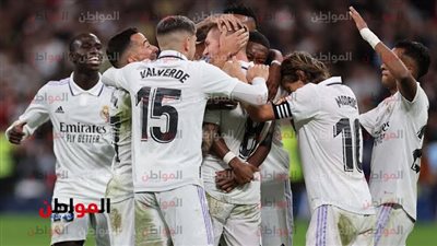بنزيما يقود هجوم ريال مدريد لمواجهه فالنسيا في الدوري الإسباني