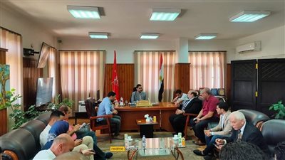 فرع التأمين الصحي بالنوبارية الجديدة يستعد للتشغيل