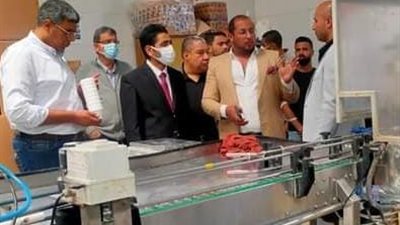 زيارة تفقدية لمصنع كيما للصناعات الكيماوية بالنوبارية