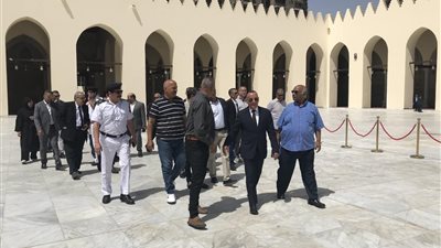 صور.. افتتاح مسجد الظاهر بيبرس بالقاهرة