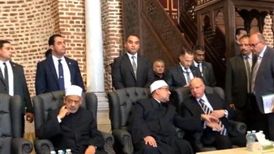 بالصور.. شيخ الأزهر ومفتي الجمهورية يفتتحان الظاهر بيبرس بعد تطويره