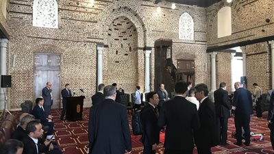 مصطفى وزيري : مسجد الظاهر بيبرس كان يعاني من الإهمال على مدار قرون