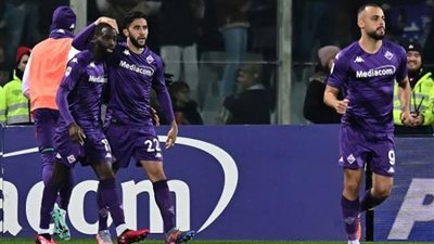 أمرابط على رأس تشكيل فيورنتينا لمواجهة وست هام بنهائي دوري المؤتمر الأوروبي