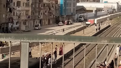 مصرع شاب دهسا تحت عجلات قطار بالإسكندرية