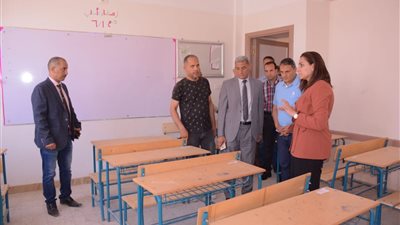 نائب محافظ البحيرة تتابع استعدادات امتحانات الثانوية العامة بكفر الدوار