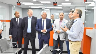 محافظ أسيوط وسفراء الاتحاد الأوروبي يزورون الغرفة التجارية ويشهدون مشروعات تنموية