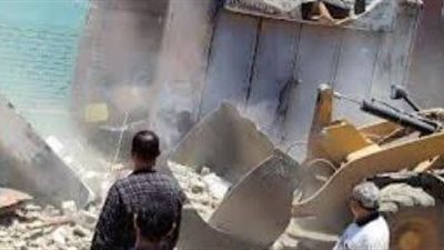 تحرير 22 محضر إشغالات في حملة مكبرة بحي غرب مدينة المنيا