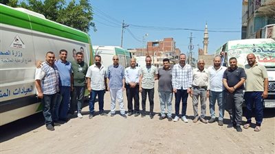 1400 مريض يستفيدون من قافلة طبية شاملة بالشرقية