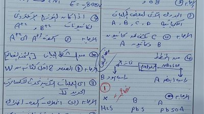 معلم ينشر نموذج إجابة امتحان الكيمياء للثانوية العامة 2023 بعد شكاوى الطلاب 