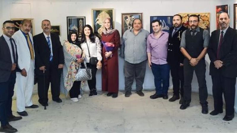 معرض فن تشكيلي بأتيليه