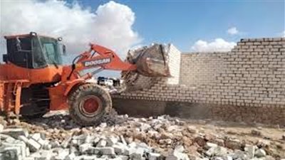 حملات مكبرة لإزالة التعديات في المنيا.. تفاصيل