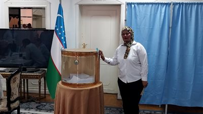 صور.. سفارة أوزبكستان بمصر تشهد إقبال كبير على التصويت في الانتخابات الرئاسية 