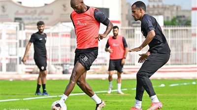 مران الزمالك...تعليمات خاصة من أوسوريو للاعبين قبل مواجهة الأهلي