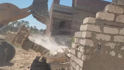 25 حالة.. حملات إزالة التعديات بنطاق 5 مراكز بالبحيرة