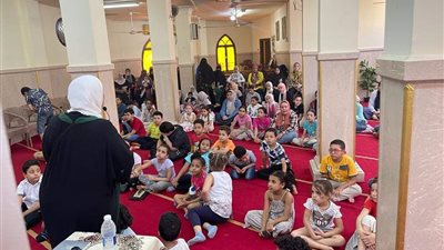 بمسجد موسى بن نصير.. الأطفال ينشدون طلع البدر علينا احتفالًا بذكرى الهجرة النبوية