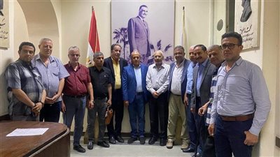 وفد قيادي من الجبهة الشعبية لتحرير فلسطين يلتقي رئيس وقيادة الحزب العربي