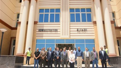 المنشاوي يستقبل لجنة قطاع الحاسبات والمعلوماتية بالمجلس الأعلى للجامعات
